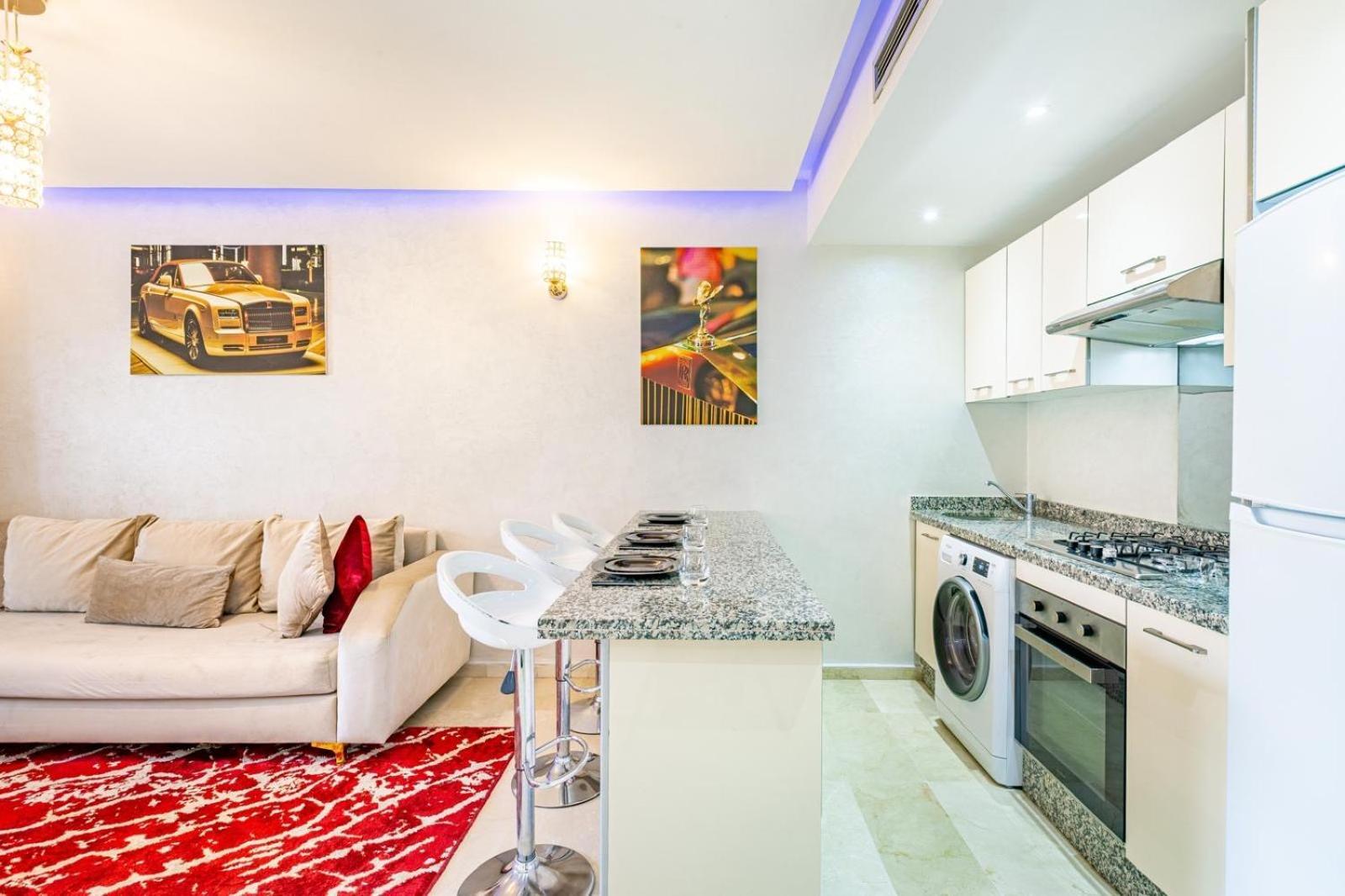 Apartmán Royal Deluxe Diamond - Marrakech, Luxe Pool View Marakéš Exteriér fotografie