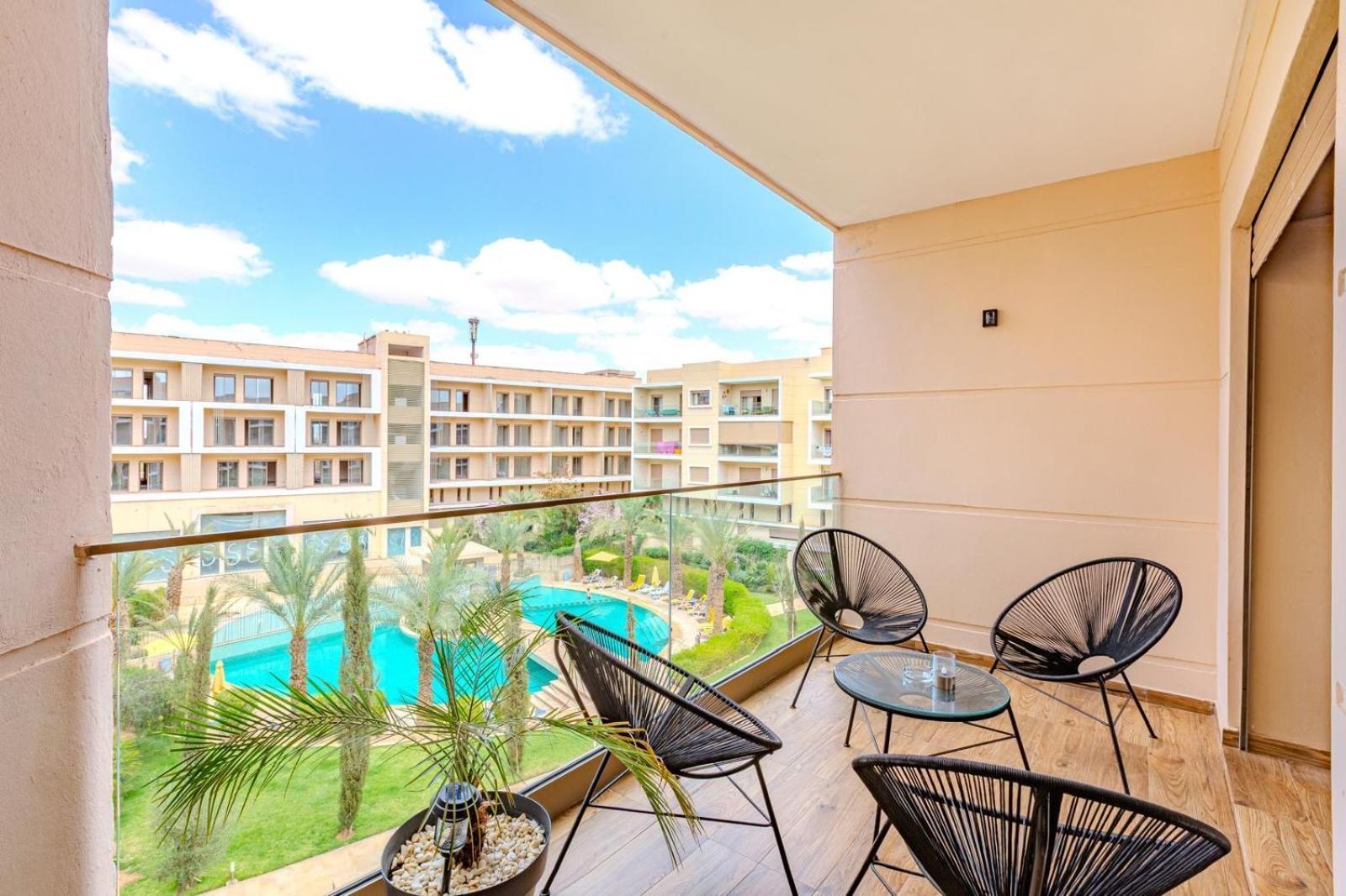 Apartmán Royal Deluxe Diamond - Marrakech, Luxe Pool View Marakéš Exteriér fotografie