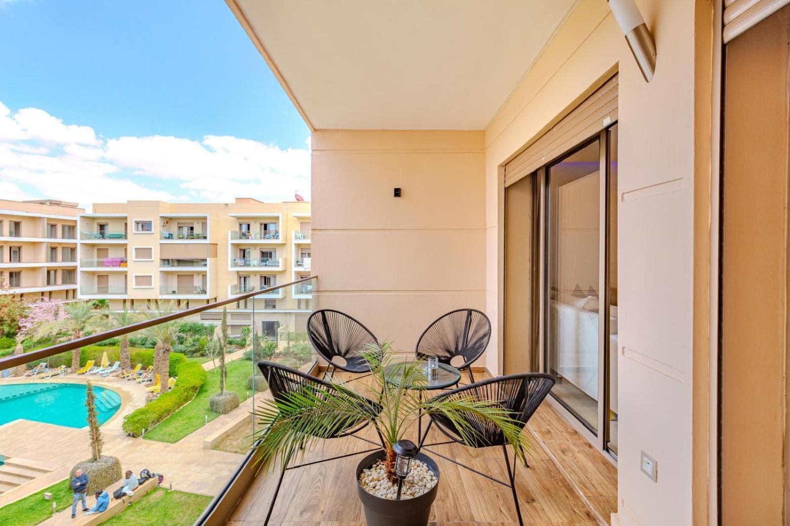 Apartmán Royal Deluxe Diamond - Marrakech, Luxe Pool View Marakéš Exteriér fotografie