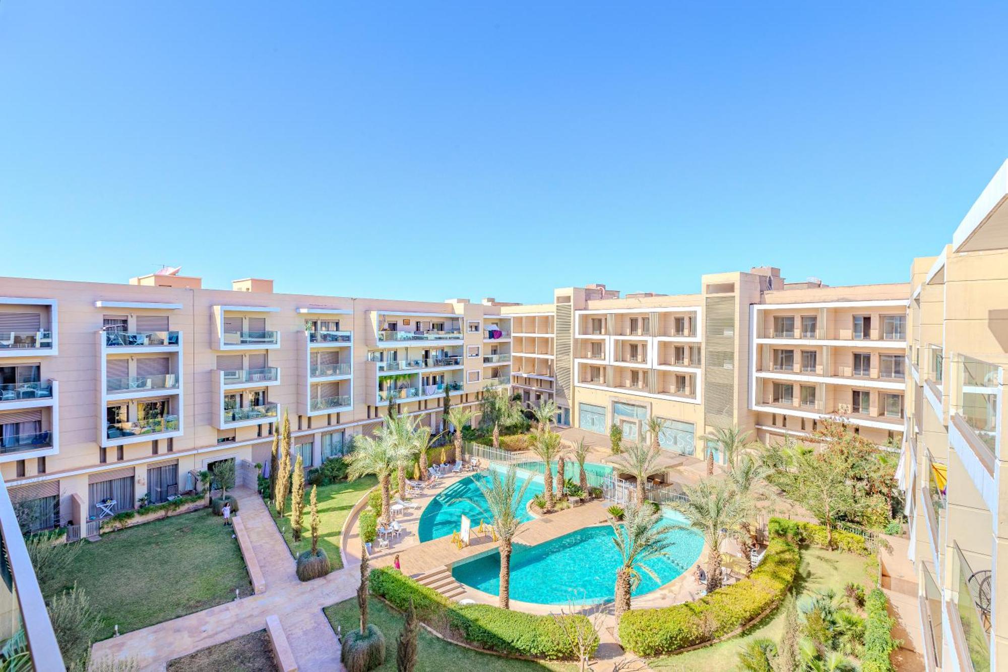 Apartmán Royal Deluxe Diamond - Marrakech, Luxe Pool View Marakéš Exteriér fotografie